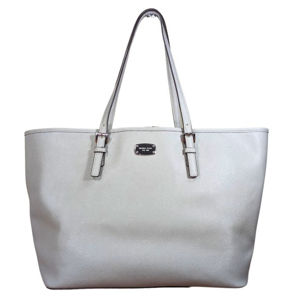 Michael Kors Handbags - Michael Kors Jet Set Large Travel Tote Gray Coated MINT CONDITION